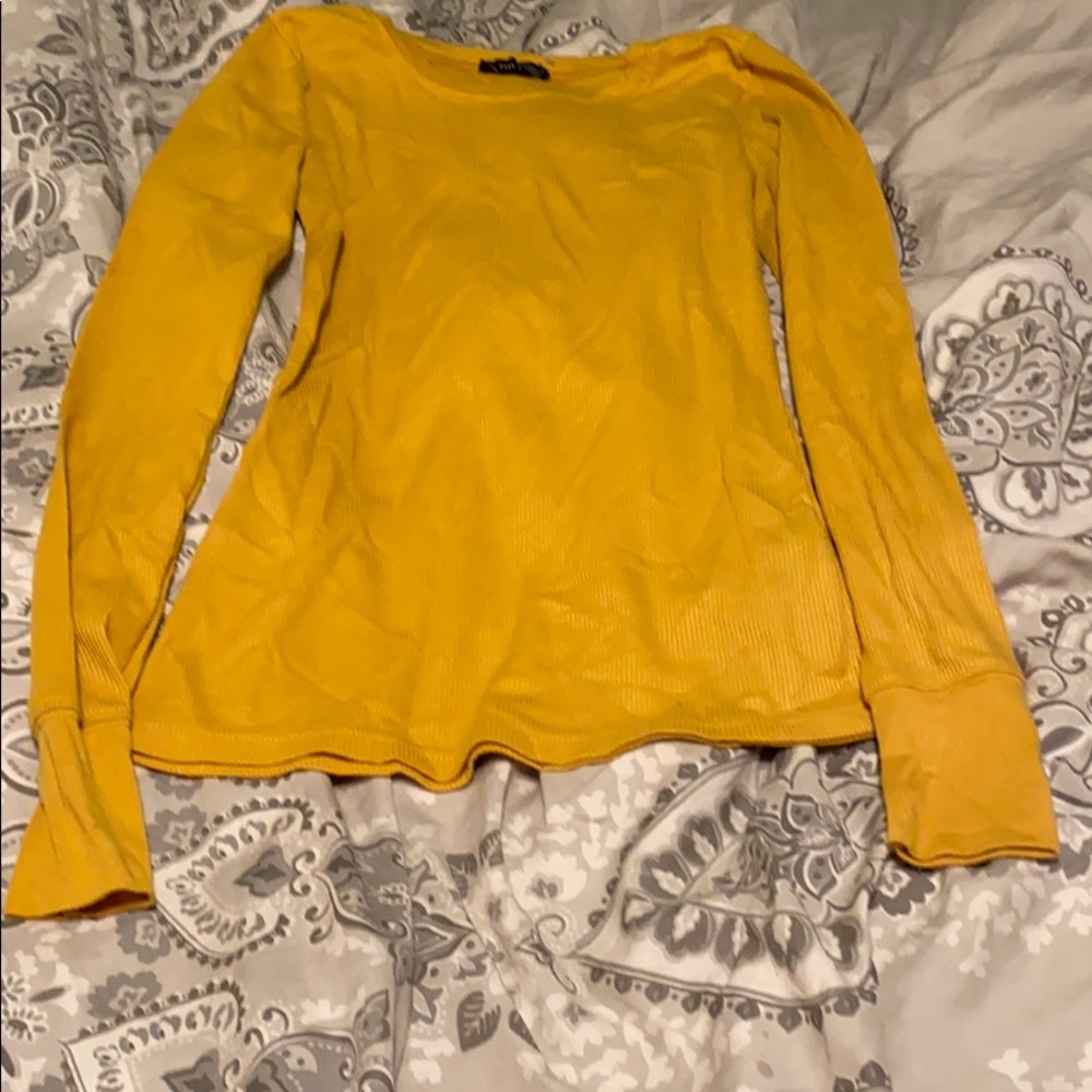 Yellow cute shirt